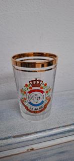 25 jaar Koningin Juliana glas, Ophalen of Verzenden, Zo goed als nieuw, Nederland, Servies