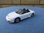 Welly Porsche Boxster wit, Ophalen of Verzenden, Zo goed als nieuw, Auto