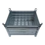 Stapelbakken staal, opslagbak, voorraadbak stapelbak, Doe-het-zelf en Verbouw, Kratten en Dozen, Ophalen, 100 cm of meer, 60 cm of meer