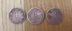Munt 1 cent Koninkrijk der Nederlanden 1877, 1878, 1897 (3 s, Postzegels en Munten, Munten | Nederland, Ophalen of Verzenden, 1 cent