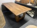 Japandi eettafel walnoot - 240x100 cm, Huis en Inrichting, Tafels | Eettafels, Ophalen, Rechthoekig, 200 cm of meer, Japandi