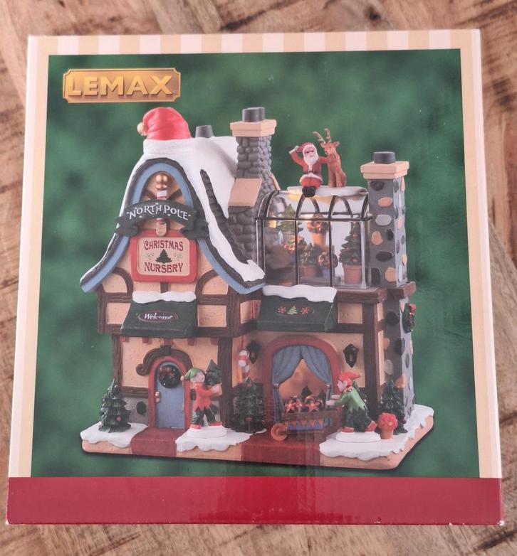 Lemax Kersthuisje North Pole Nursery, Diversen, Kerst, Ophalen