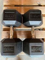 Hexa Dumbells set 47,5 kg, Sport en Fitness, Fitnessmaterialen, Rug, Zo goed als nieuw, Dumbbell, Ophalen