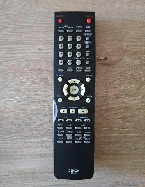 Denon rc-1037 afstandsbediening origineel rc1037, Audio, Tv en Foto, Afstandsbedieningen, Gebruikt, Origineel, Dvd, Ophalen of Verzenden