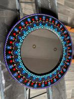 Handgemaakte Mandala Spiegel, Minder dan 50 cm, Rond, Nieuw, Ophalen of Verzenden