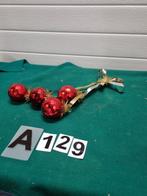 kersthanger rode gliter ballen, Diversen, Kerst, Ophalen of Verzenden