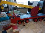Houten Speelgoed Kraanwagen, Ophalen