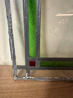 Antiek Glas in Lood Raampje, Ophalen of Verzenden