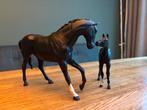 Beswick Porselein Paard met Veulen - Engeland, Antiek en Kunst, Ophalen