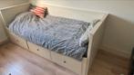 Ikea Hemnes bed, incl lattenbodem, Huis en Inrichting, Ophalen, Gebruikt, Eenpersoons, Wit
