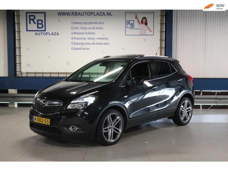 Opel Mokka 1.4 T Cosmo AUTOMAAT / 12 MAANDEN GARANTIE !, Auto's, Opel, Bedrijf, Te koop, Mokka, ABS, Achteruitrijcamera, Airbags