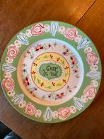 Jef by ter Steege Bord - 'C'est la vie', Huis en Inrichting, Keuken | Servies, Ophalen of Verzenden, Zo goed als nieuw, Bord(en)