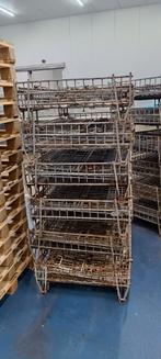 Opvouwbare stalen gaas container / draadbox, Ophalen of Verzenden, 100 cm of meer, 60 cm of meer, 50 cm of meer