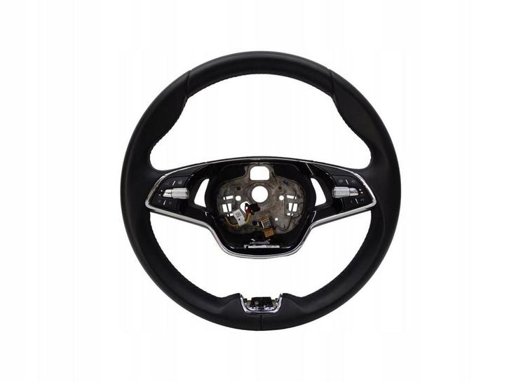 Skoda Octavia IV 5E3 19- multifunctioneel lederen stuurwiel, Auto-onderdelen, Overige Auto-onderdelen, Skoda, Gebruikt, Ophalen of Verzenden