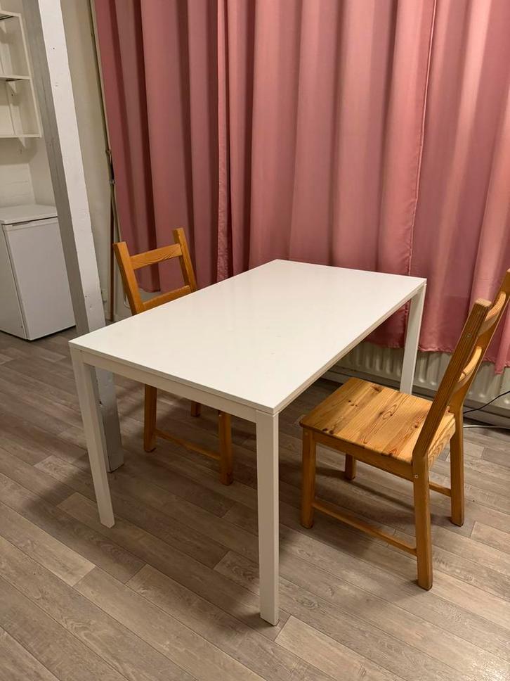 Eetkamerstoel ikea - IVAR hout, Huis en Inrichting, Stoelen, Zo goed als nieuw, Hout, Bruin, Ophalen