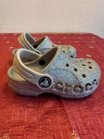 Glitter crocs, 1st, mt 23-24, Ophalen of Verzenden, Zo goed als nieuw, Meisje, Overige typen