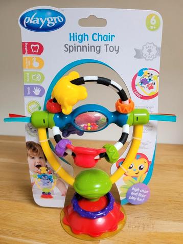 Playgro High Chair Spinning Toy (NIEUW)  beschikbaar voor biedingen