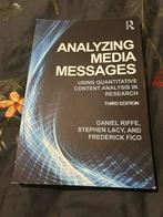 Analyzing Media Messages - Riffe, Lacy, Fico, Ophalen of Verzenden, Gamma, Gelezen, HBO