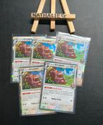 Arven’s Greedent holo 159/182 Pokemon Destined Rivals, Ophalen of Verzenden, Nieuw, Losse kaart