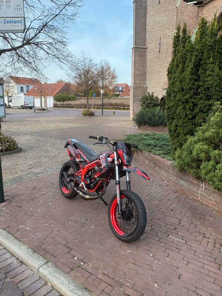Aangeboden: Derbi senda extreme supermoto build, Fietsen en Brommers, Brommers | Crossbrommers, Gebruikt, Derbi, Ophalen
