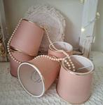 Brocante rose lampenkapjes, Ophalen of Verzenden