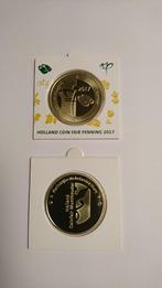 Penning Holland Coin Fair in messing, Verzenden, Overige materialen, Nederland