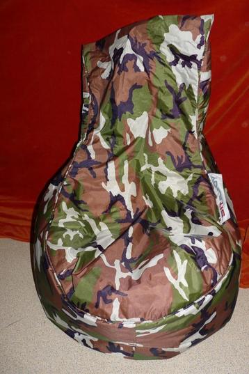 als nieuw camouflage Sit & Joy grote zitzak beschikbaar voor biedingen