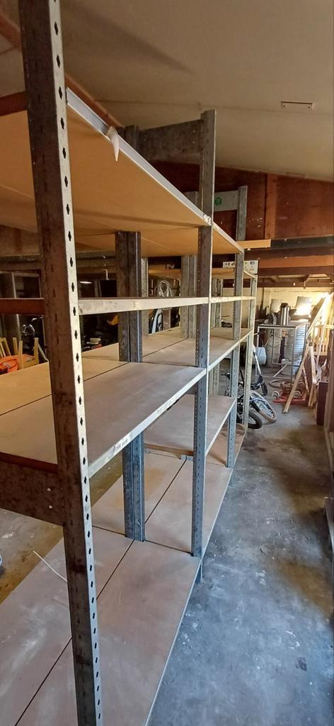 Stevige Bruynzeel monta 753 Stelling - 225x40cm, Huis en Inrichting, Kasten | Stellingkasten, Gebruikt, Ophalen