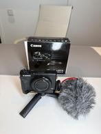 Canon g7x powershot Mark111 zwart  +vlog kit, 20 Megapixel, Canon, Ophalen of Verzenden, Zo goed als nieuw