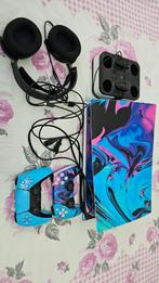 PS5 Disc Editie + 2TB SSD, 2 Controllers, Headset, Ophalen of Verzenden, Zo goed als nieuw, Playstation 5