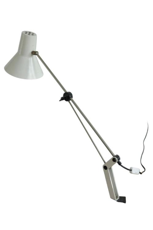 vintage IKEA jaren 80  bureau klem tafellamp retro, Huis en Inrichting, Lampen | Tafellampen, Gebruikt, 50 tot 75 cm, Metaal, Ophalen