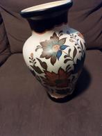 Te koop Gouda plateel flora 439 Holland handwerk vaas, Ophalen