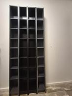 GNEDBY DVD/ CD kasten zwart/ grijs €15 p.s, Ophalen, Gebruikt, 75 tot 150 discs, Hout