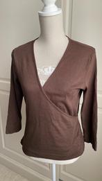 Vest Overslag model Bruin Maat M MISS ETAM, Kleding | Dames, Bruin, Zo goed als nieuw, Miss Etam, Ophalen