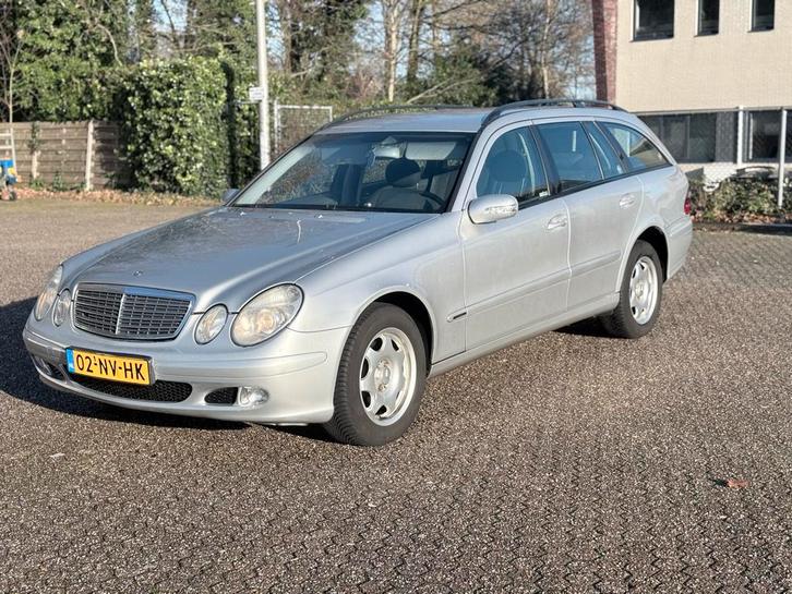 Mercedes-Benz E-Klasse 3.2 CDI E320 Combi AUT 2004 Grijs, Auto's, Mercedes-Benz, Particulier, E-Klasse, ABS, Airbags, Airconditioning