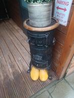 Gietijzeren potkachel/houtkachel zeer mooi., Huis en Inrichting, Kachels, Ophalen, Gebruikt, Vrijstaand