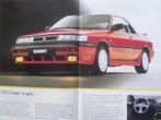 Nissan Sunny & Coupe & GTI Brochure, Boeken, Auto's | Folders en Tijdschriften, Verzenden, Zo goed als nieuw, Nissan