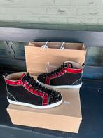 Christian Louboutin Sneakers maat 42.5 incl bon!, Ophalen of Verzenden, Zo goed als nieuw, Zwart