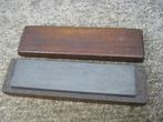 Slijpsteen. in houten kistje, Antiek en Kunst, Antiek | Gereedschap en Instrumenten, Verzenden