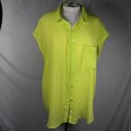 Limoengroene blouse zonder mouw.Mt S.Merk Monki, ., Ophalen of Verzenden, Zo goed als nieuw, .