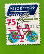 Priority zegel, Ophalen of Verzenden, Gestempeld