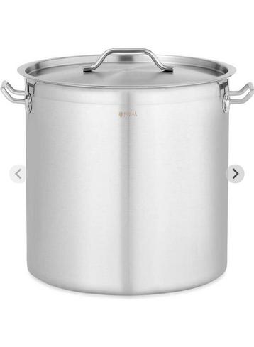 RVS Brouwpan  71l Inductie, gas en elektriciteit beschikbaar voor biedingen