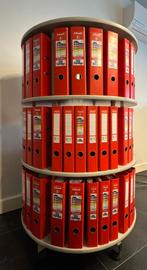 Kantoor ordner carrousel, Ophalen, Gebruikt, Rond draaibaar, 100 tot 150 cm