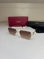 Cartier Panthere - Bruine Diamond Cut Glazen + Toebehoren, Ophalen of Verzenden, Nieuw, Bruin, Overige merken