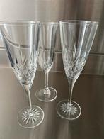 3 vintage kristallen champagne glazen, Ophalen