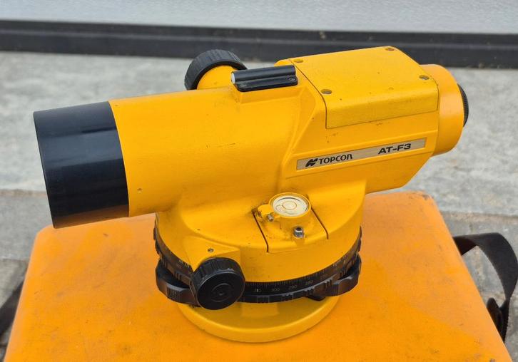 TopCon AT-F3 Auto-waterpas landmeter met 30x telescoop, Doe-het-zelf en Verbouw, Meetapparatuur, Gebruikt, Overige meters, Ophalen