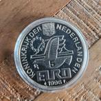 Constantijn Huygens 5 Euro Munt - FDC, Koningin Beatrix, Zilver, Euro's, Ophalen of Verzenden
