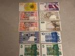 580 gulden aan biljetten., Postzegels en Munten, Bankbiljetten | Nederland, Ophalen of Verzenden, 1000 gulden, Setje