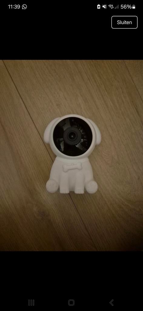LSC Smart Camera - Hond Design (Zonder Lader), Audio, Tv en Foto, Videobewaking, Ophalen of Verzenden, Gebruikt, Binnencamera