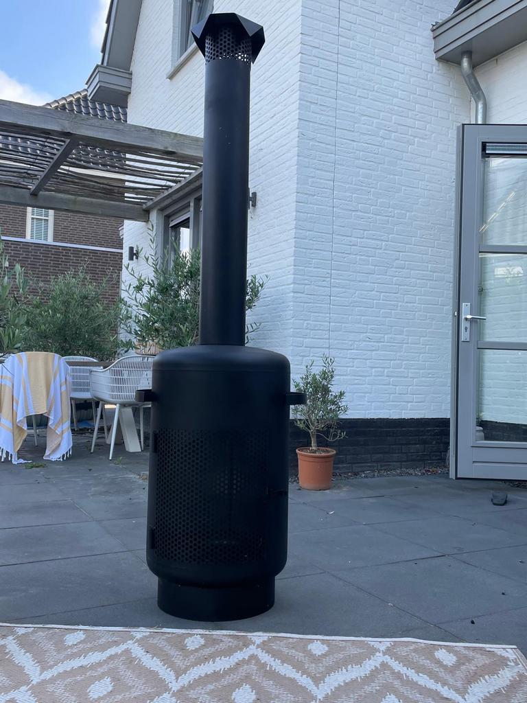 Rvs tuinkachels houtkachel terrasverwarmers, Tuin en Terras, Ophalen of Verzenden, Nieuw